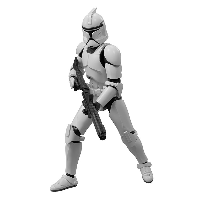 Star Wars: Attack of the Clones – Champion Class 07 Clonetrooper Model Kit