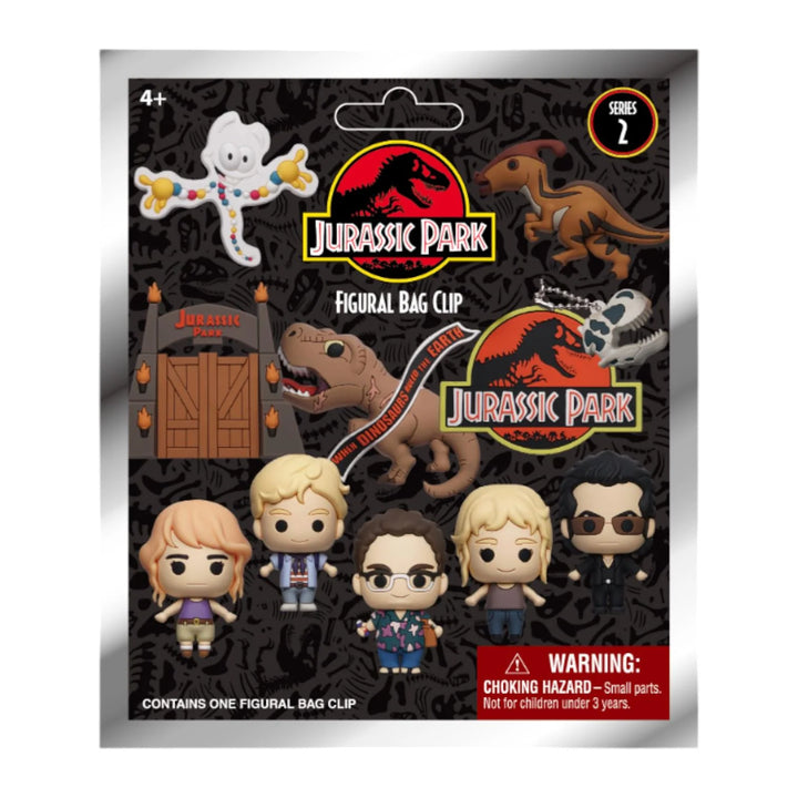 Jurassic Park – 3D PVC Bag Clips Blind Bag Series 2