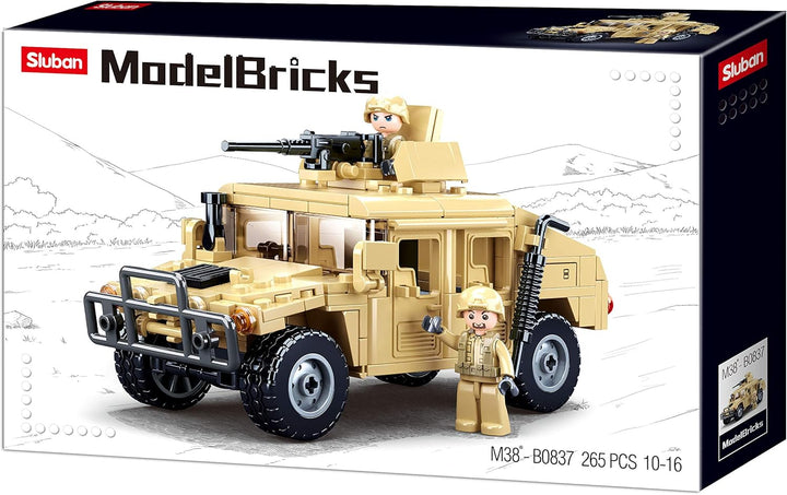 Hummer H2 Assault Vehicle 265 Pcs