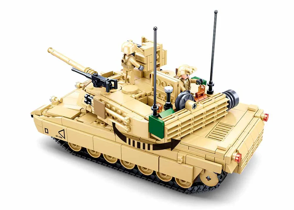 Model Bricks MB M1A2 V2 Abrams Main Battle Tank 781 PCS