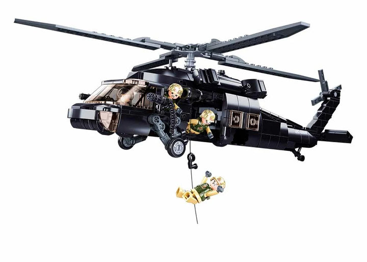 MB HELICOPTER BLACK HAWK 692 PCS