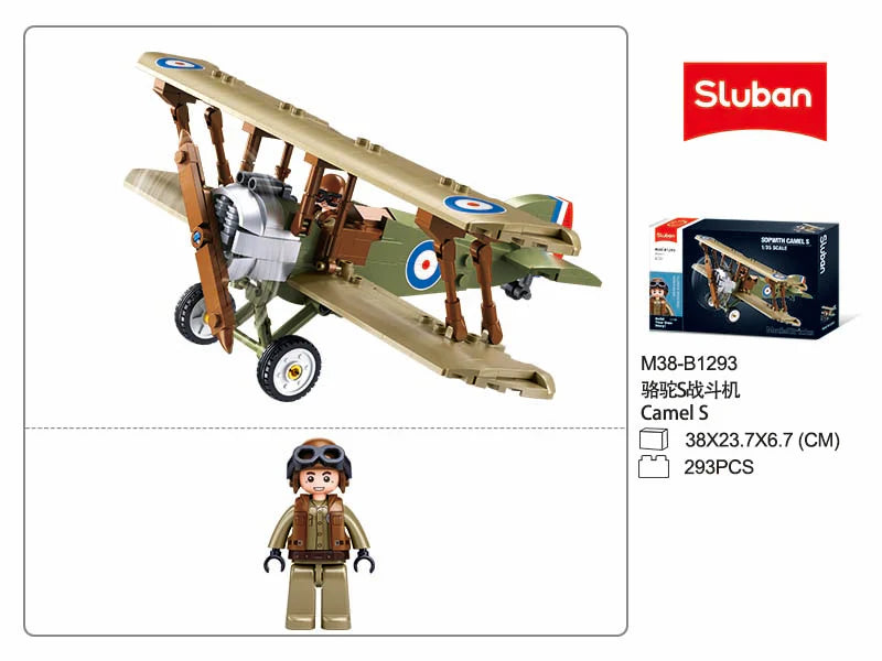 WW1 Sopwtih Camel 1:35 293 PCS