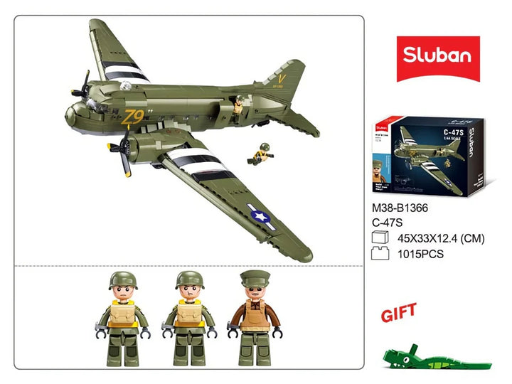 C-47-S AIRTRAIN 1015 Pcs