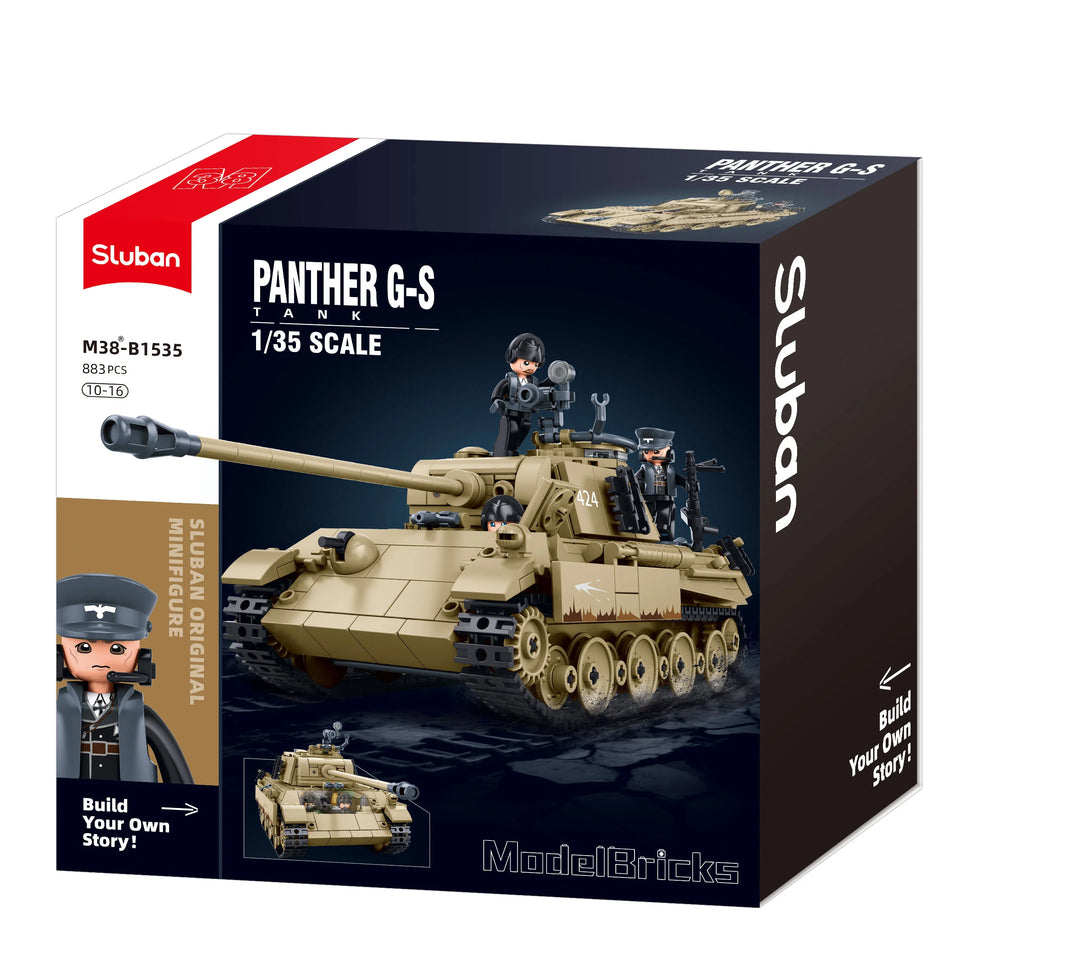 Panther Tank Scale 1:35 883 Pcs