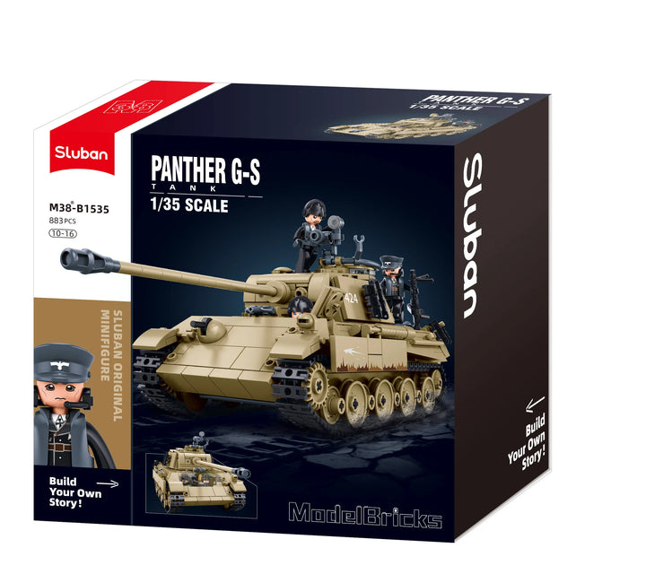 Panther Tank Scale 1:35 883 Pcs