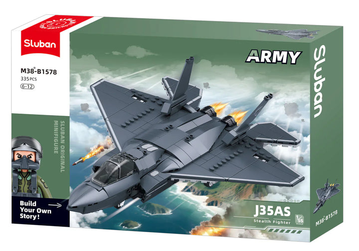 J35 FIGHTER SCALE 1:55 335PCS