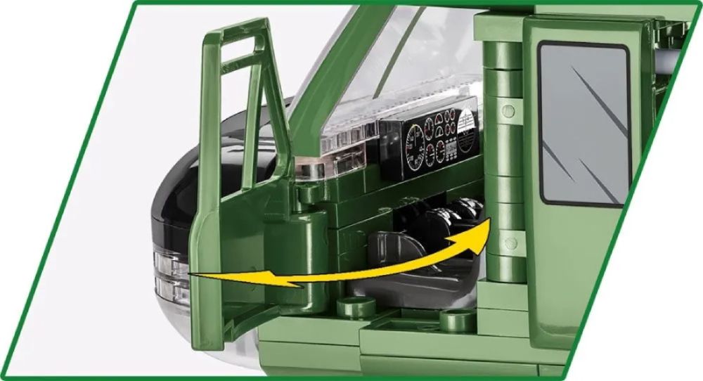 Vietnam War – Bell UH-1 Huey Iroquois (656 Piece Kit)