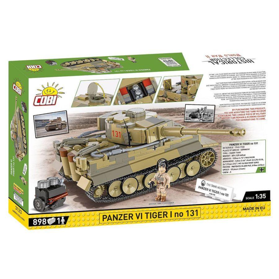 World War 2 -Panzer Vi Tiger I No 131 (898 Pcs)
