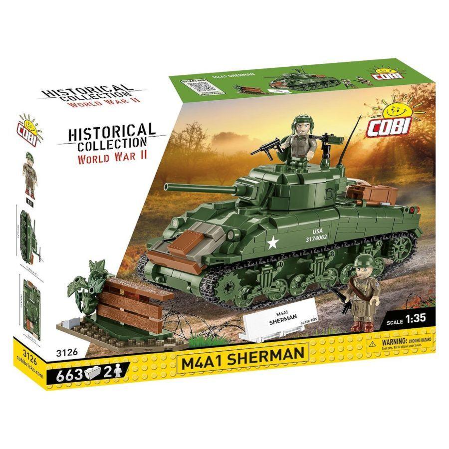 World War 2 – M4A1 Sherman (663 Pcs)