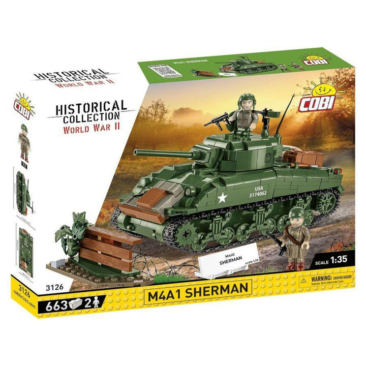 World War 2 – M4A1 Sherman (663 Pcs)