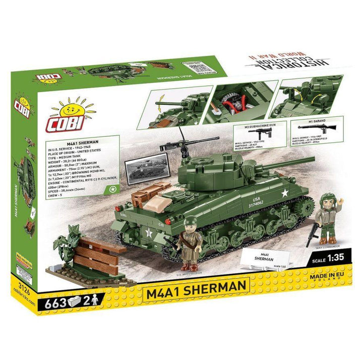 World War 2 – M4A1 Sherman (663 Pcs)