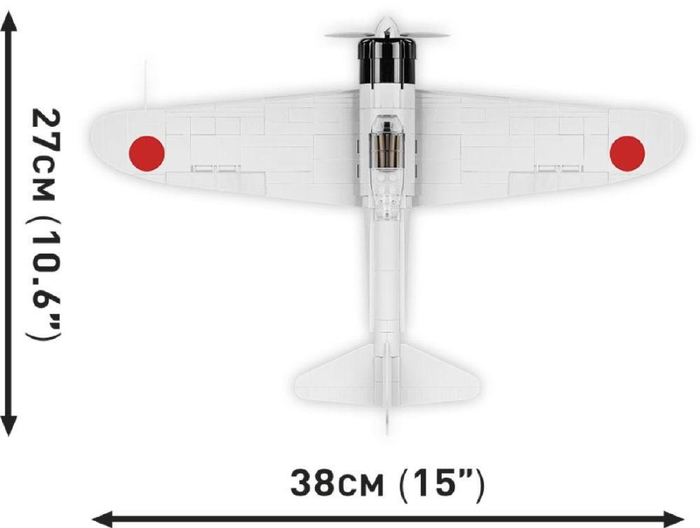 World War 2 – Mitsubishi A6M2 Zero-Sen (347 Piece Kit)