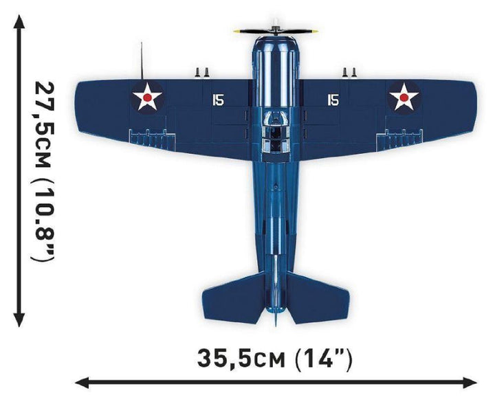 World War 2 – F4F Wildcat (Northrop Grumman) (375 Piece Kit)