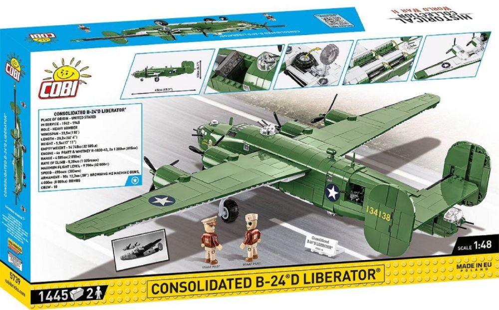 World War 2 – Consolidated B-24D Liberator (1413 Piece Kit)