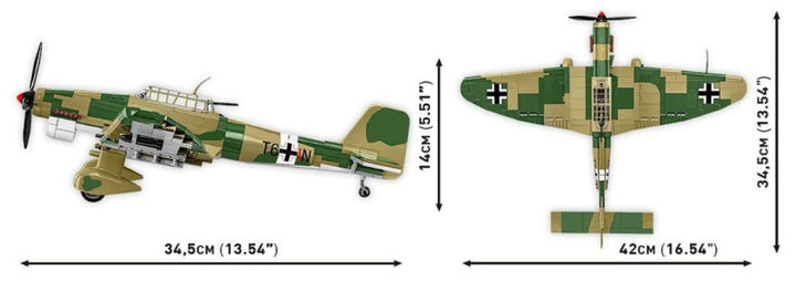 World War 2 – Junkers Ju 87 B-2 (525 Piece Kit)