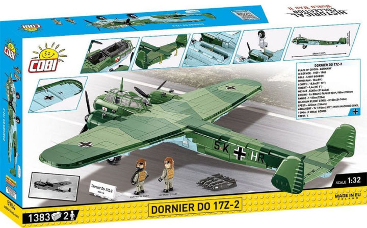 World War 2 – Dornier Do 17Z-2 (1383 Pcs)