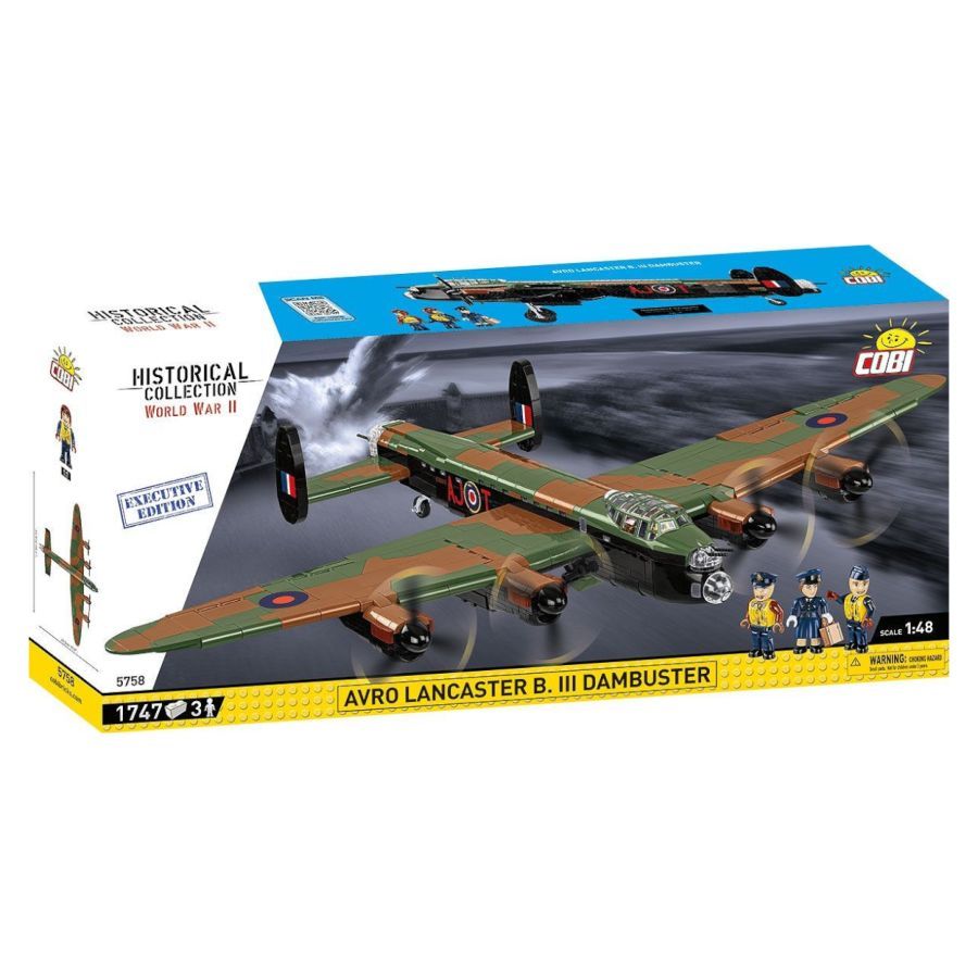 World War 2 – Avro Lancaster B. III Dambuster Exclusive (1795 Piece Kit)