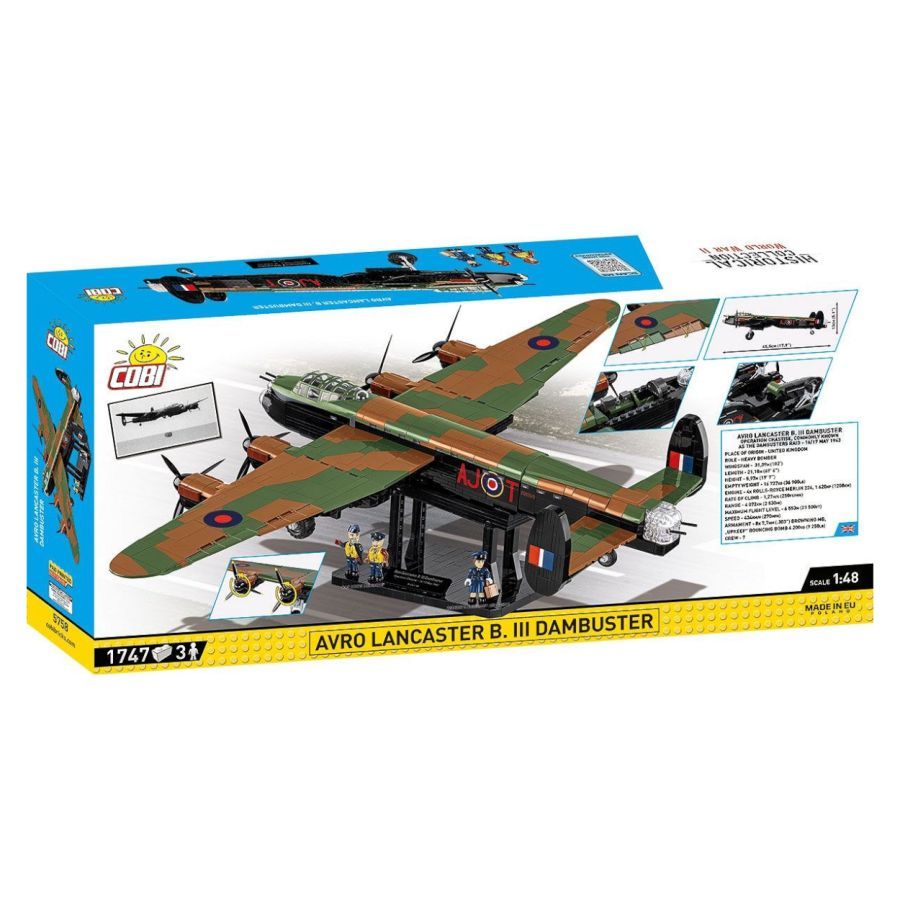 World War 2 – Avro Lancaster B. III Dambuster Exclusive (1795 Piece Kit)