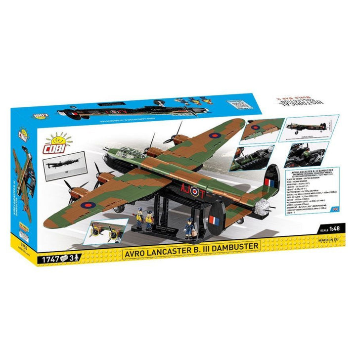 World War 2 – Avro Lancaster B. III Dambuster Exclusive (1795 Piece Kit)