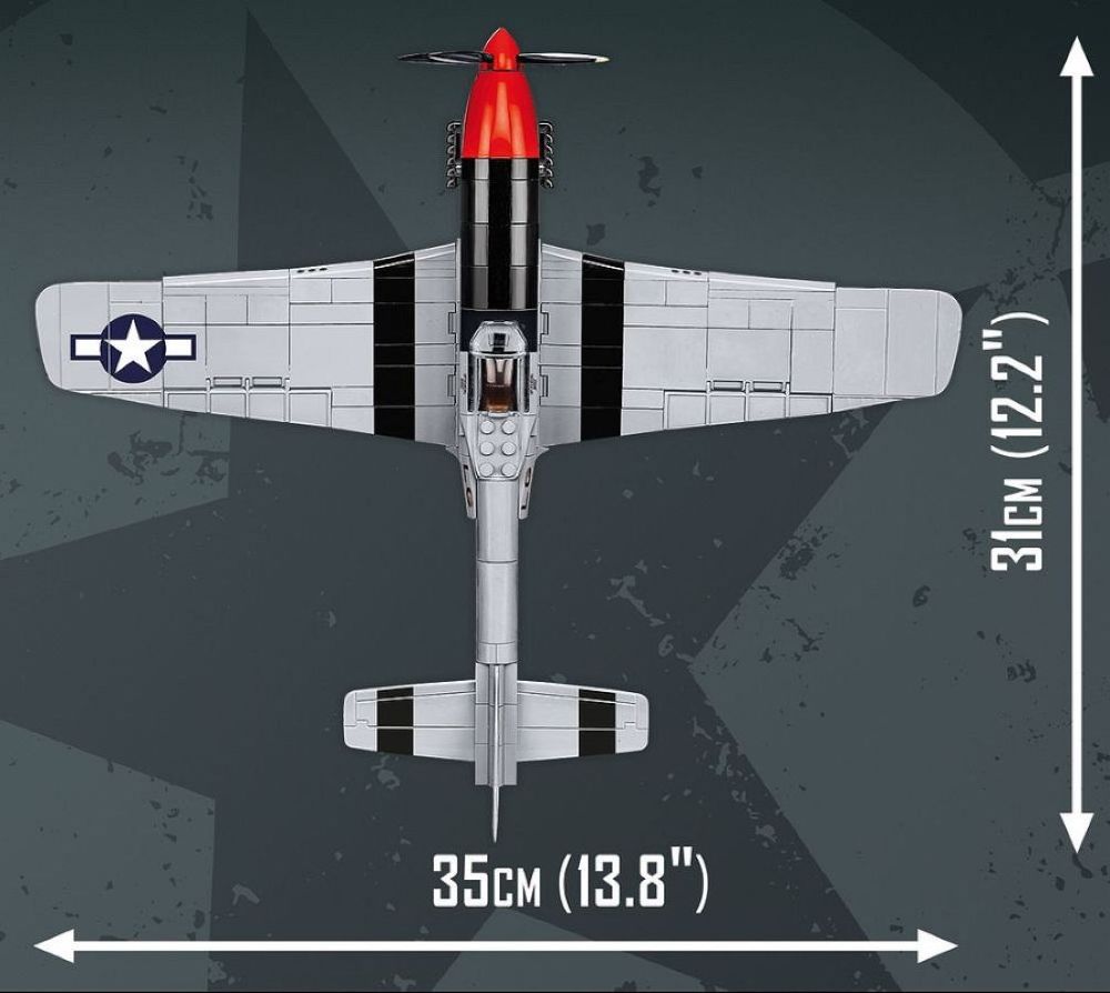 Top Gun – Mustang P-51D (350 Piece Kit)