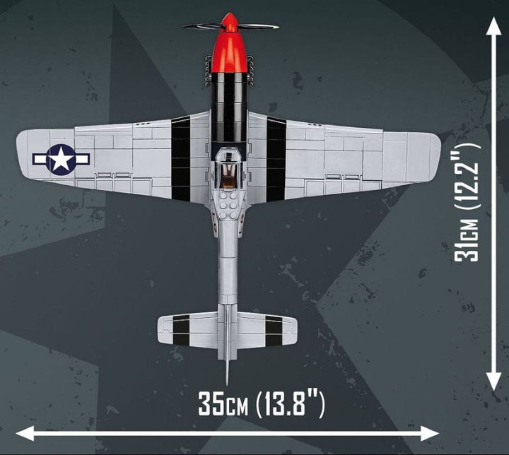 Top Gun – Mustang P-51D (350 Piece Kit)