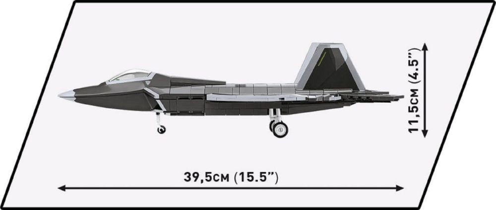Armed Forces – Lockheed F-22 Raptor (695 Piece Kit)