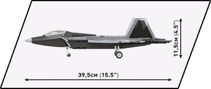 Armed Forces – Lockheed F-22 Raptor (695 Piece Kit)