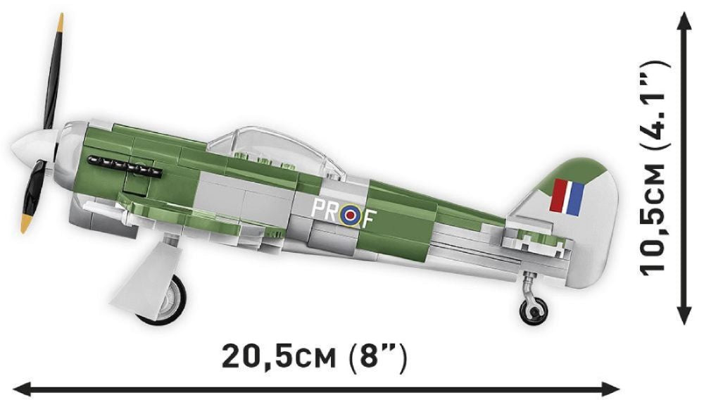 World War 2 – Hawker Typhoon Mk.1B (190 Piece Kit)