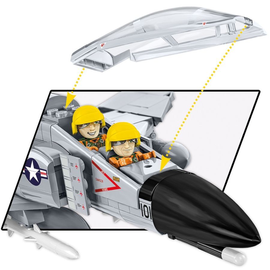 Armed Forces – F-4 Phantom II (703 Pcs)