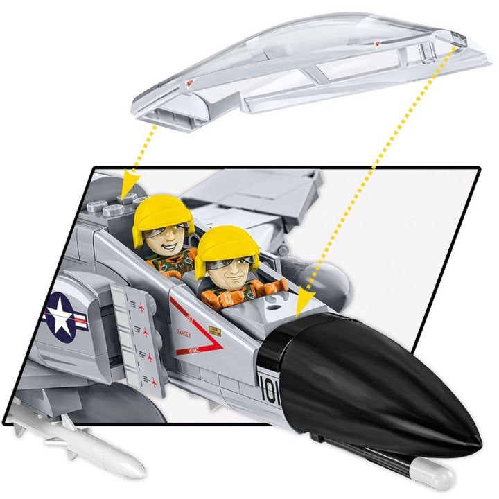 Armed Forces – F-4 Phantom II (703 Pcs)