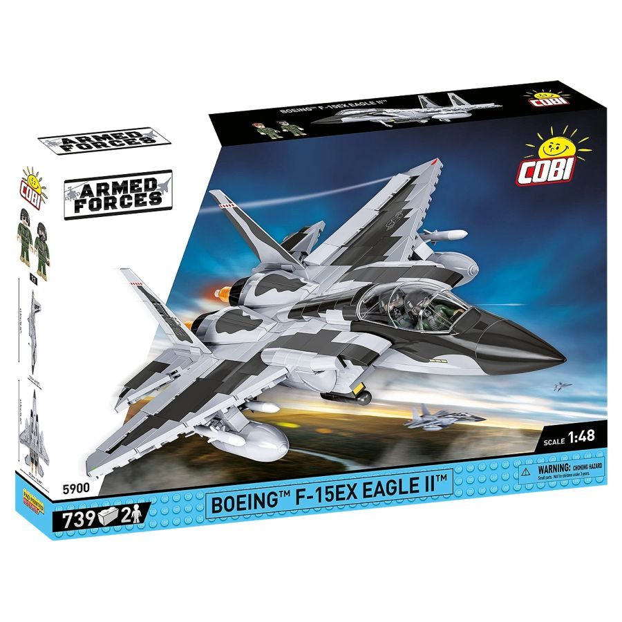 Armed Forces – Boeing F-15X Eagle II Construction Set (739 Pieces)