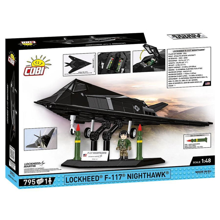 Armed Forces – F-117 Nighthawk Construction Set (795 Pieces)