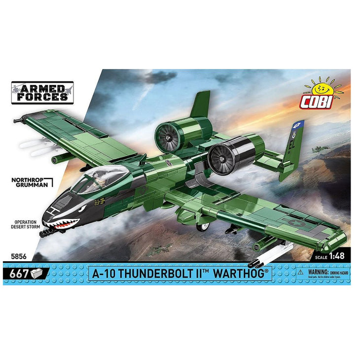 Armed Forces – A-10 Thunderbolt II Warthog (667 Piece Kit)