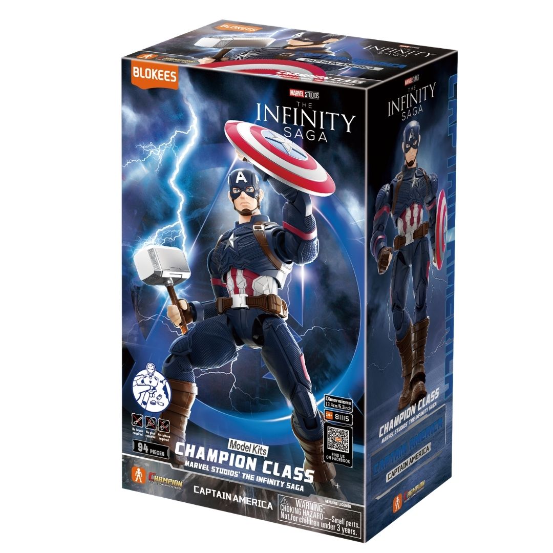Marvel Infinity Saga – Champion Class 03 Captain America Model Kit