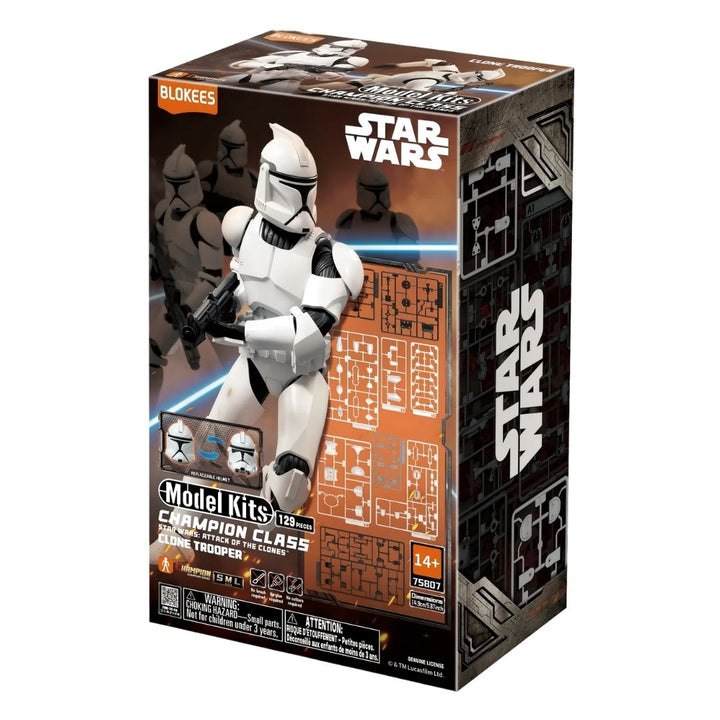 Star Wars: Attack of the Clones – Champion Class 07 Clonetrooper Model Kit