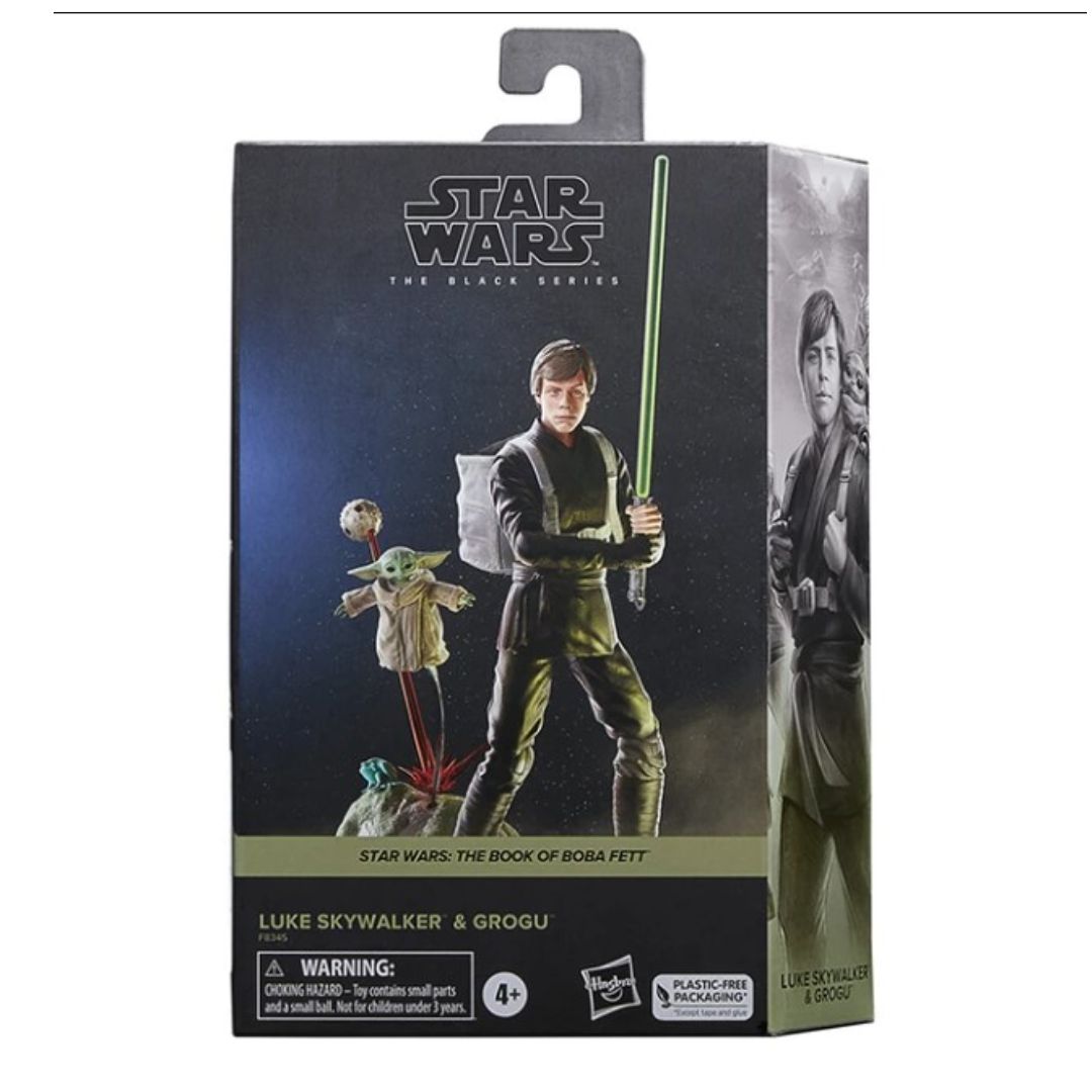 Star Wars The Black Series The Book of Boba Fett - Luke Skywalker &amp; Grogu