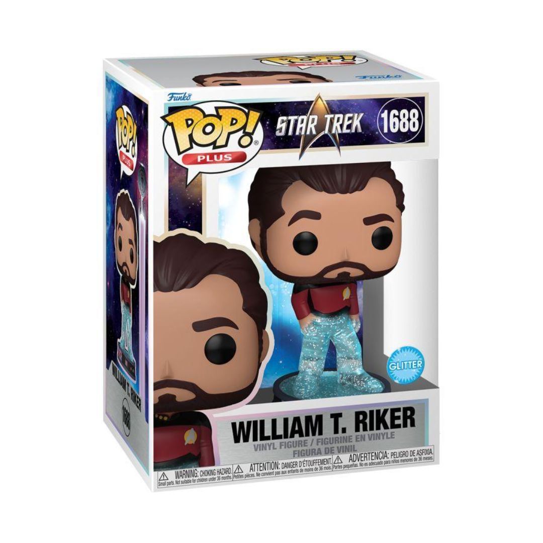 Star Trek – Transporting William T. Riker Pop! Plus