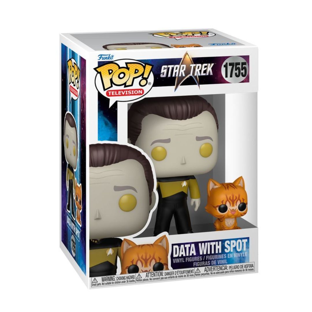 Star Trek: The Next Generation – Data &amp; Spot Pop! Vinyl