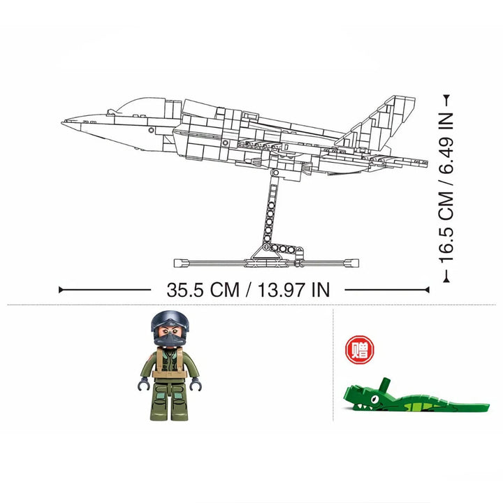 F35BS FIGHTER 705 Pcs