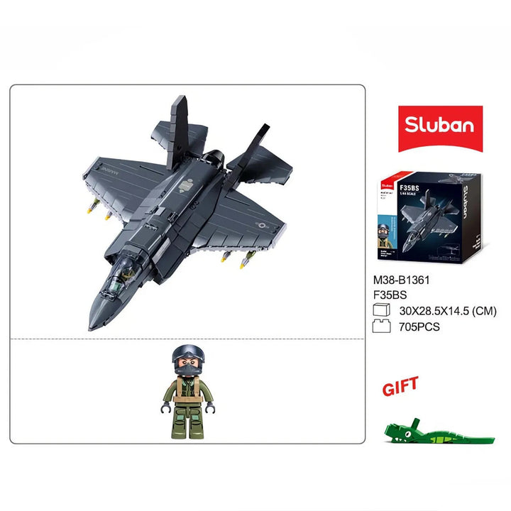 F35BS FIGHTER 705 Pcs