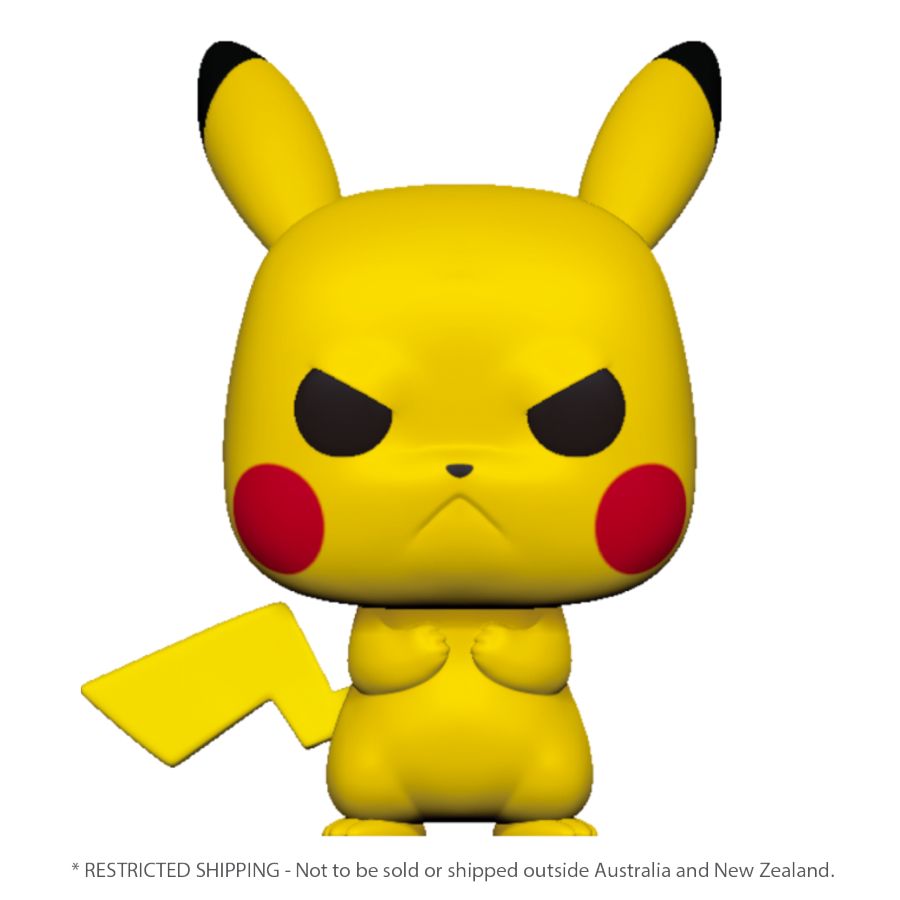 Pokemon – Pikachu Grumpy Pop! Vinyl