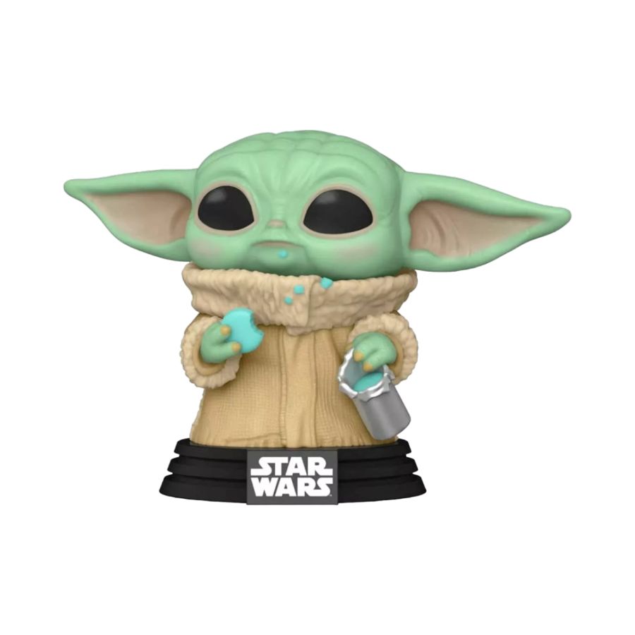 Star Wars: The Mandalorian – Grogu with Cookies Pop! Vinyl