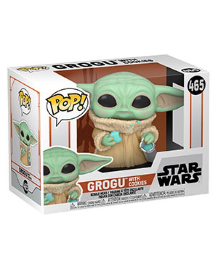 Star Wars: The Mandalorian – Grogu with Cookies Pop! Vinyl