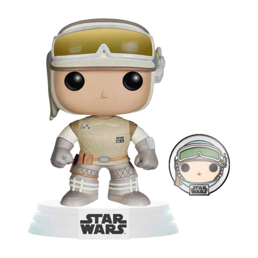 Star Wars – Across the Galaxy: Luke Skywalker Hoth US Exclusive Pop! Vinyl with Pin