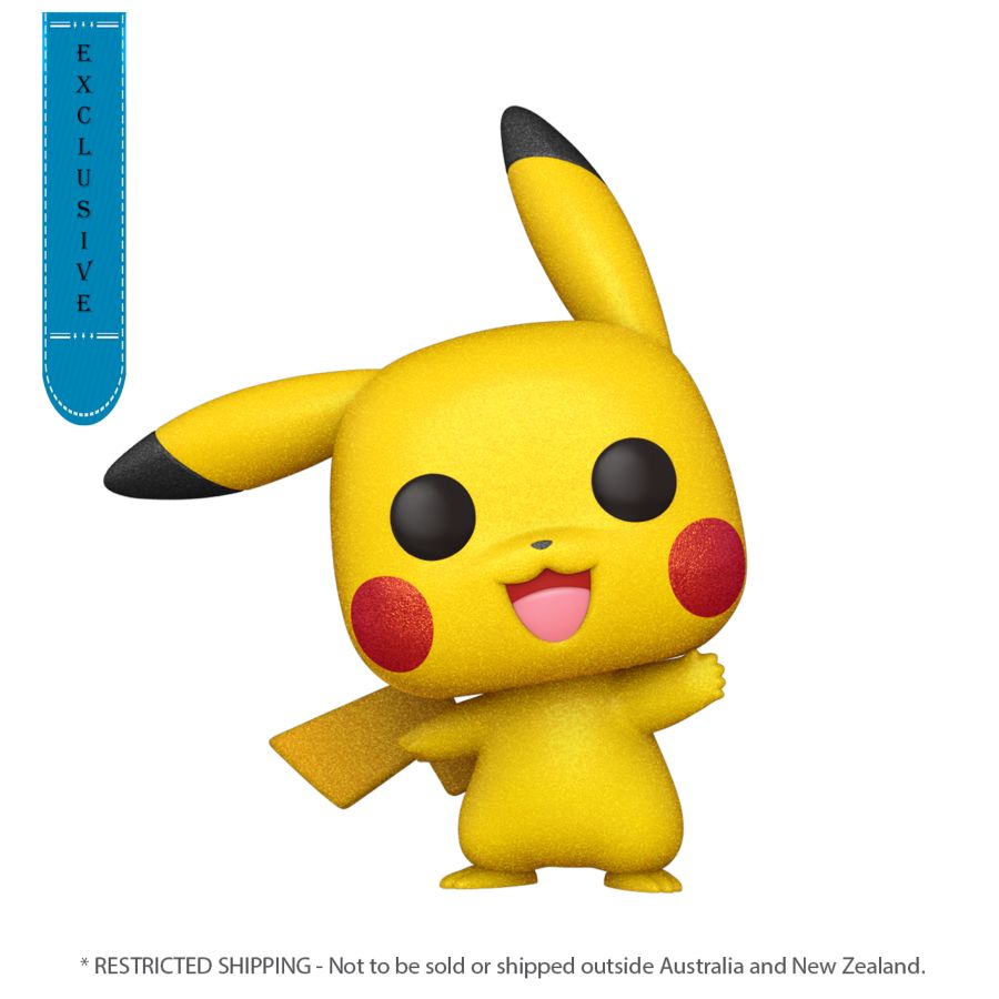 Pokemon – Pikachu Waving Diamond Glitter US Exclusive Pop! Vinyl