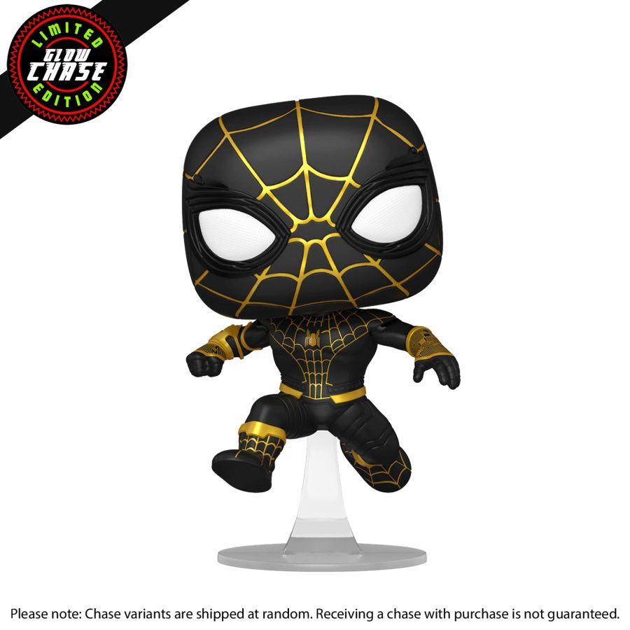 Spider-Man: No Way Home – Spider-Man Unmasked (with chase) US Exclusive Pop! Vinyl