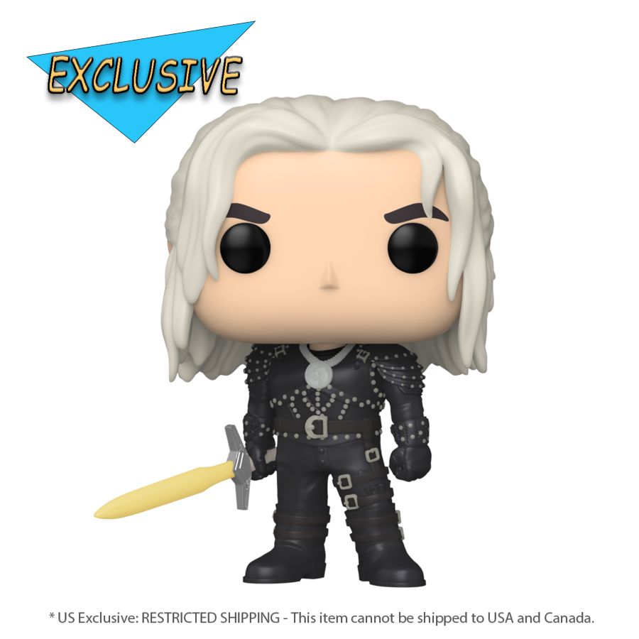 The Witcher (TV) – Geralt with sword US Exclusive Glow Pop!
