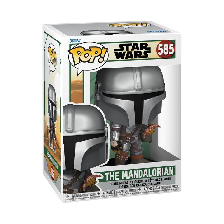 Star Wars: Book of Boba Fett – Mandalorian with Pouch Pop! Vinyl