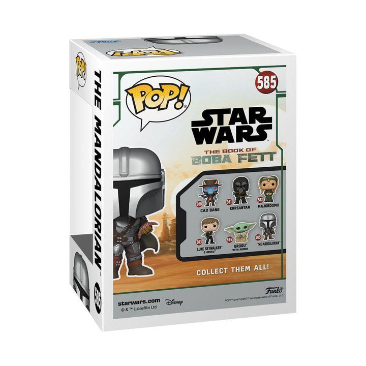 Star Wars: Book of Boba Fett – Mandalorian with Pouch Pop! Vinyl