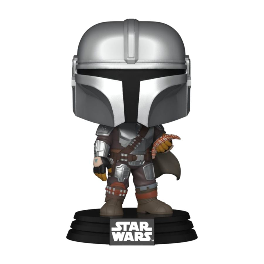 Star Wars: Book of Boba Fett – Mandalorian with Pouch Pop! Vinyl